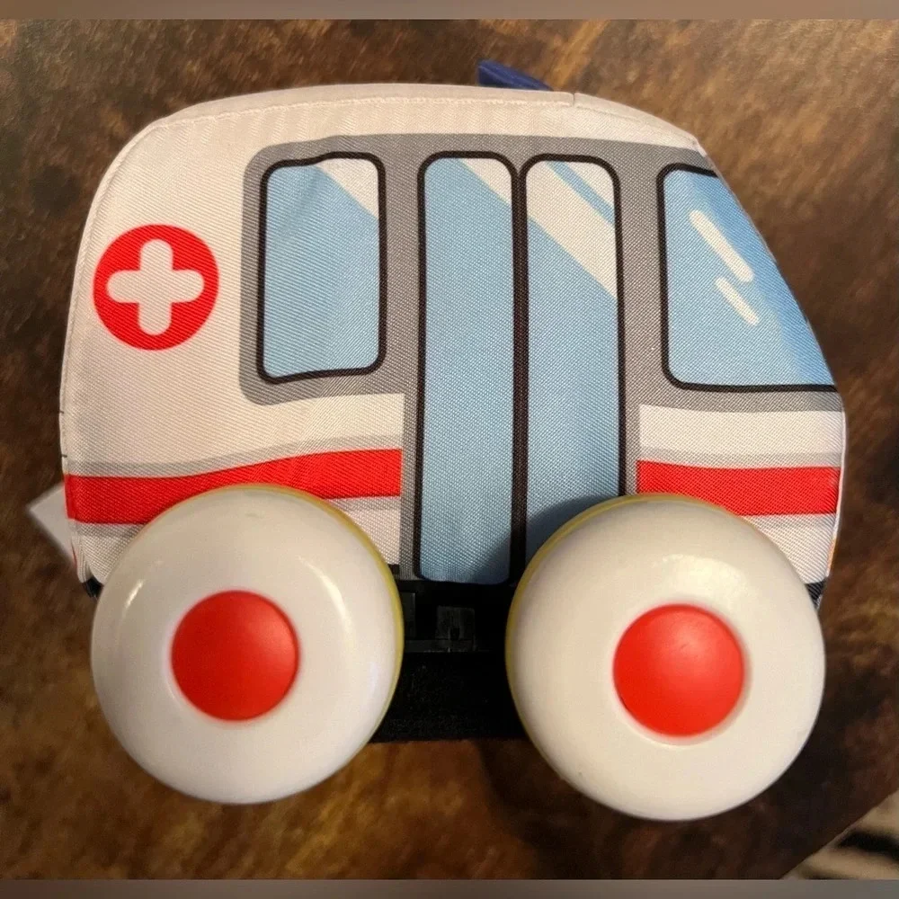 SET: Tippi | Soft Play Cloth Car Set -  Set of 4 Baby Cars.